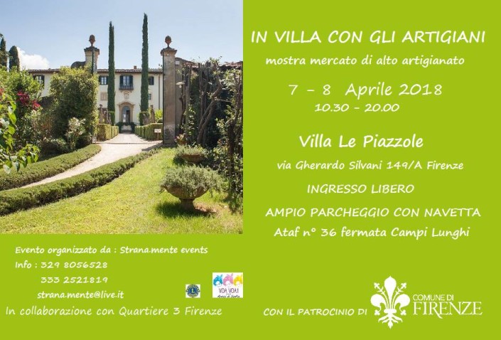 Villa Artigiani 7 8 aprile