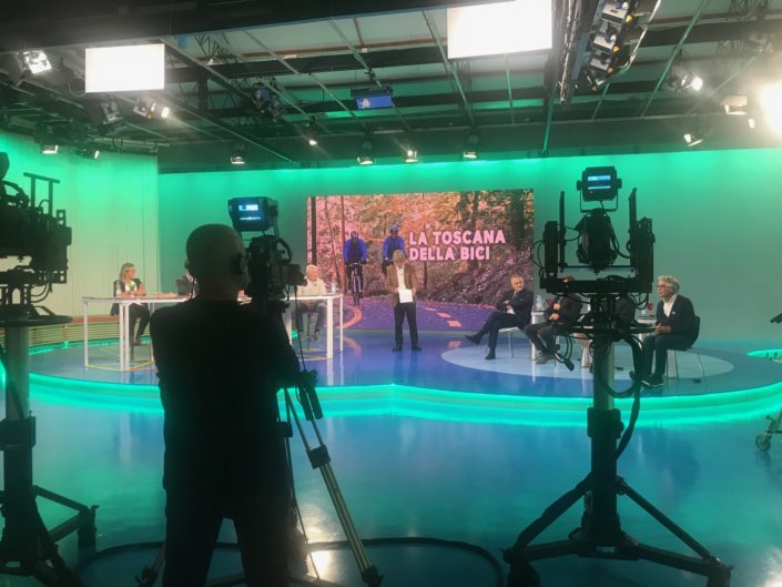 in studio