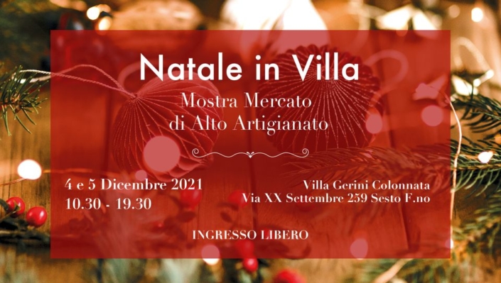 Natale in Villa 4 5 dic